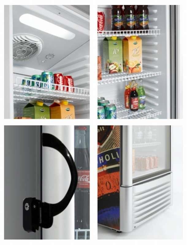 Bild 2: Esta Kühlschrank mit Glastür LC 300 GL